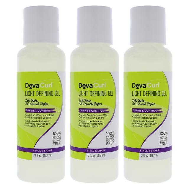 Gel DevaCurl DevaCurl Light Defining Gel Paquete de 3 3 oz