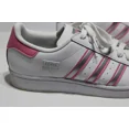 thumbnail image 3 of Ad-id-as Superstar casual Shoes White Pink Grey kid's size 7 see description, 3 of 6
