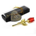 thumbnail image 2 of SIfdSeng Get it Fast Fashion Craft 2281 Choice Gold Long Red Rose In A Wedding Set Of 1, 2 of 6