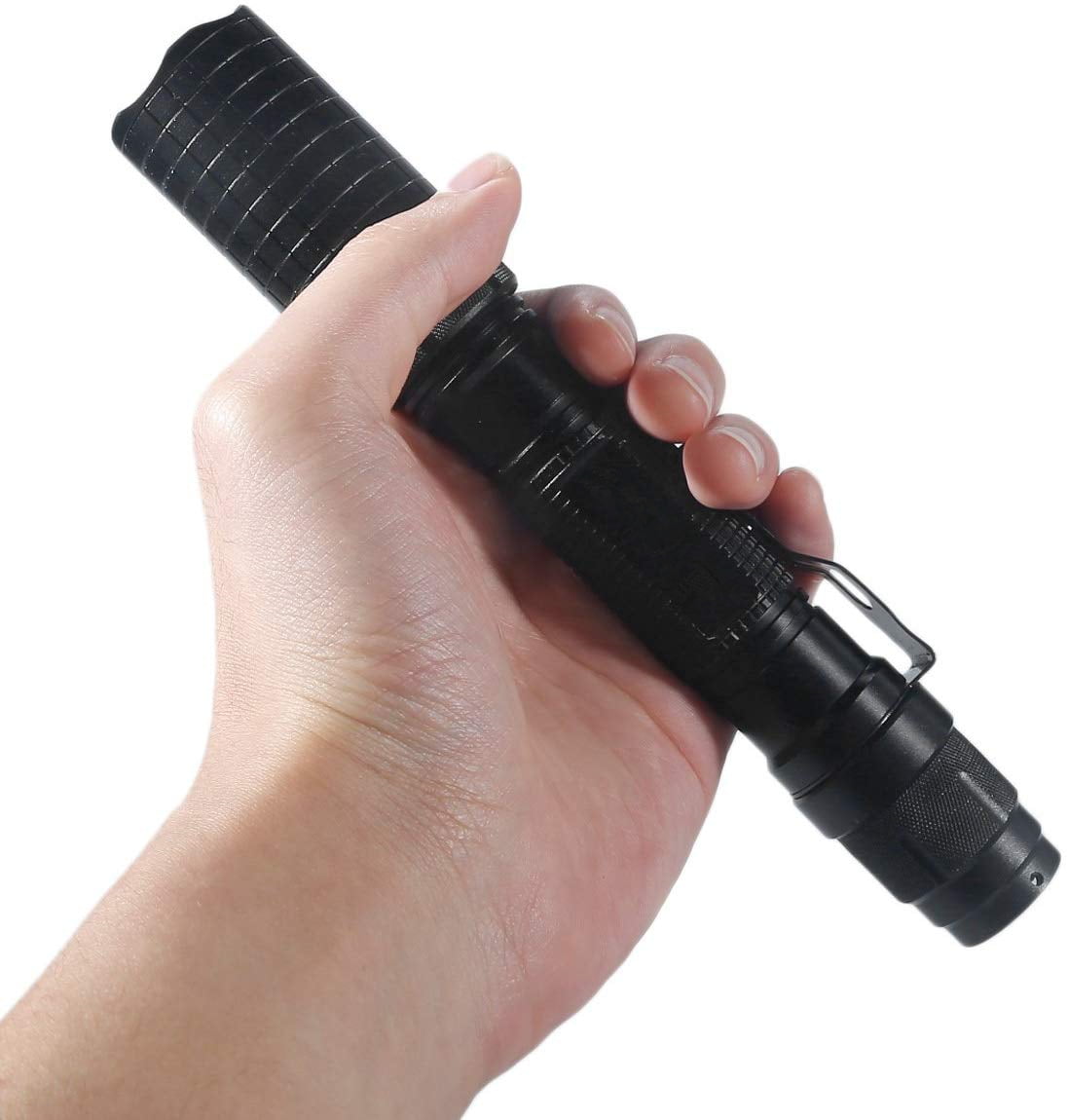 Details about  / Powerful T6 LED Flashlight Tactical Zoomable Torch Rechargeable Battery/&Charger