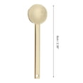 thumbnail image 4 of Unique Bargains 2 Pcs Mini Makeup Cosmetic Spoon Hangable Round Facial Mask Spatula Gold Tone, 4 of 6