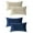 Beige/Navy Blue, variant on Unique Bargains 4Pcs Velvet Geometric Textured Pillow Covers Home Decor Cushion Covers Beige 18" x 18"