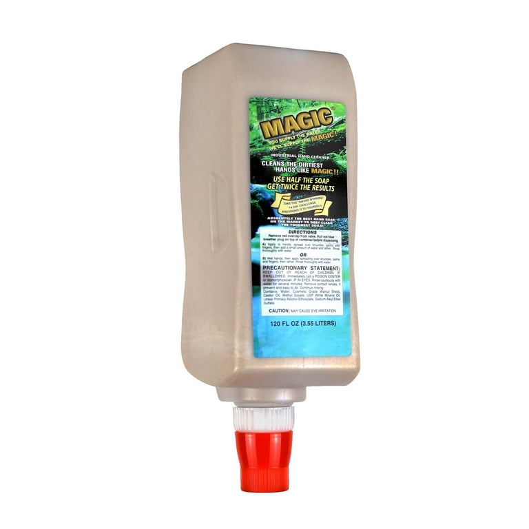 Zenex Concentrated Magic Hand Soap 3.55 L 4 Pack | Walnut Shell