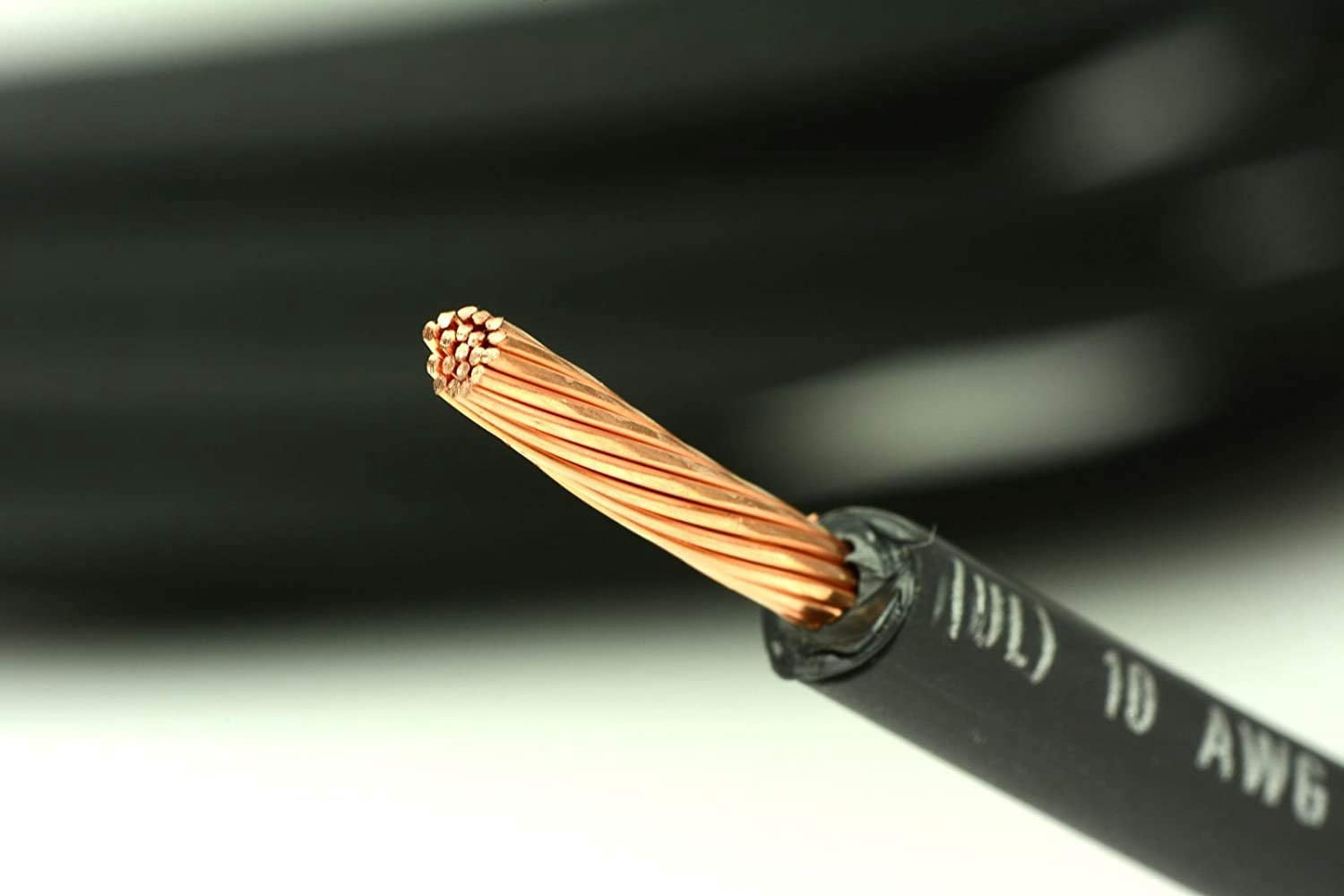 TEMCo 10 AWG PV Solar Panel Wire 250 Ft Black Power Cable UL 4703 Copper MADE IN USA