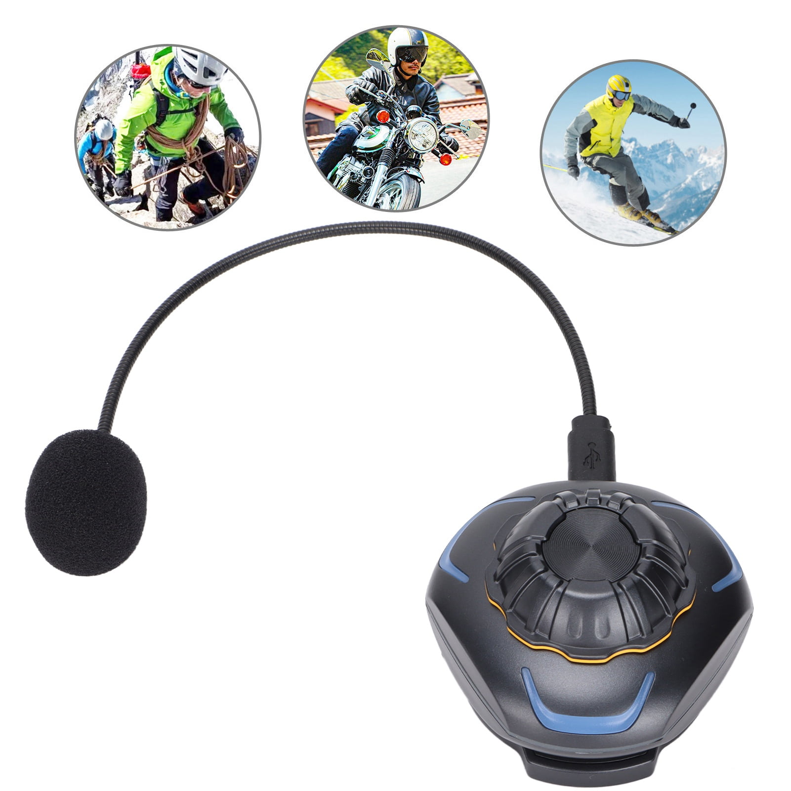 Motorcycle Helmet Headphone, Bone Conduction Helmet Headset