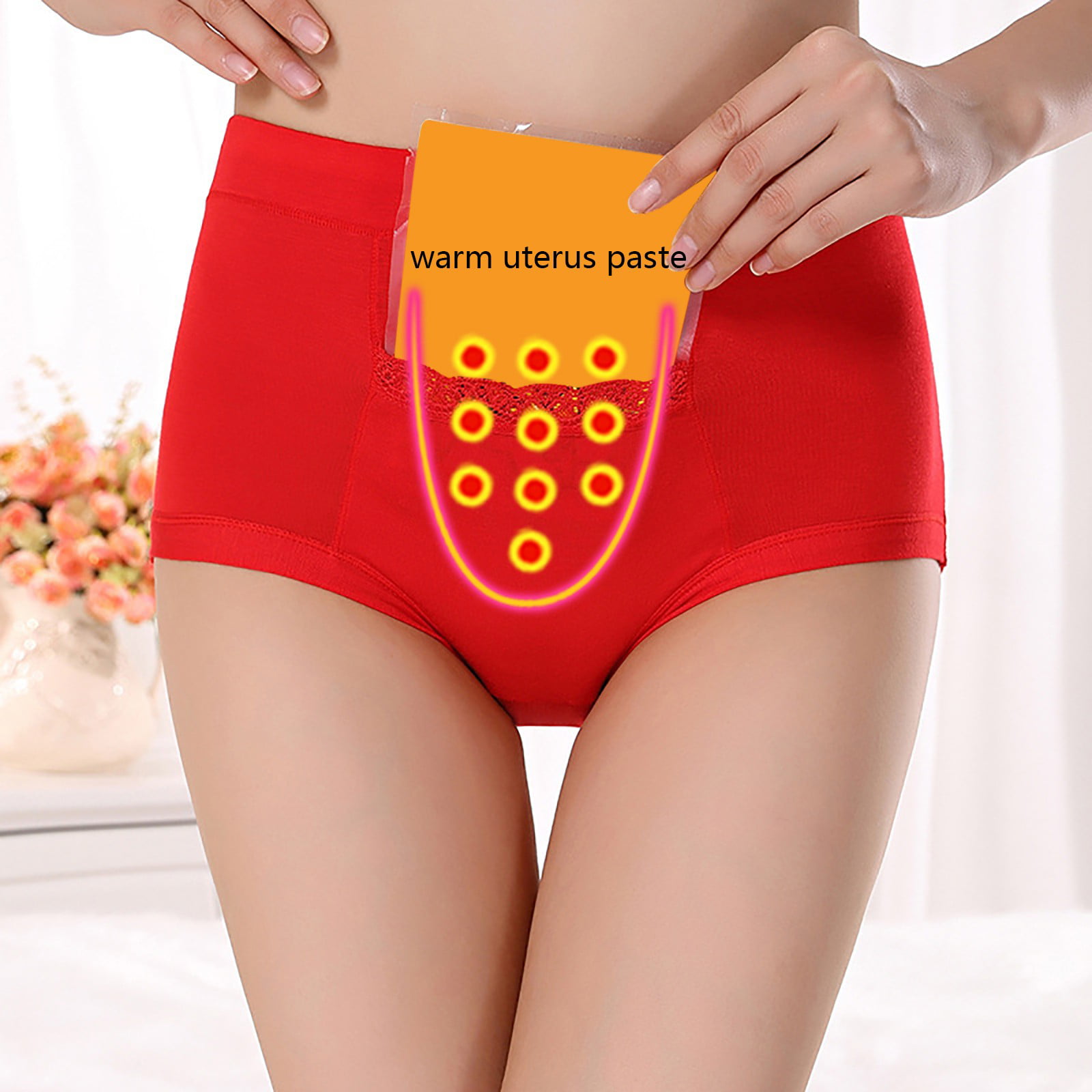 Baqcunre Period Underwear for Women Women's Large Textile Underwear Pocket  for Menstruation High Waist Anti Side Leakage Big Aunt Sanitary  Physiological Pants Underwear Womens Underwear 