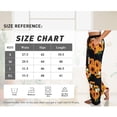 thumbnail image 4 of LETDIOSTO Women's Comfy Casual Pants Floral Print Stretch Wide Leg Palazzo Lounge Pants S-XL, 4 of 4