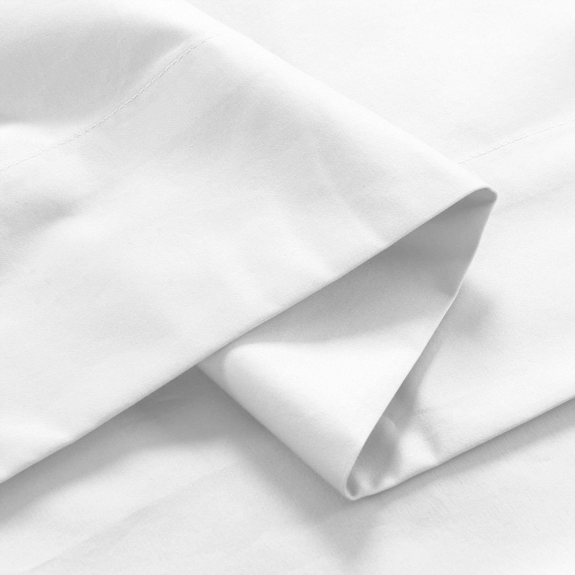 Purity Home Percale Weave Deep Pocket Organic Cotton Sheet Set Queen ...