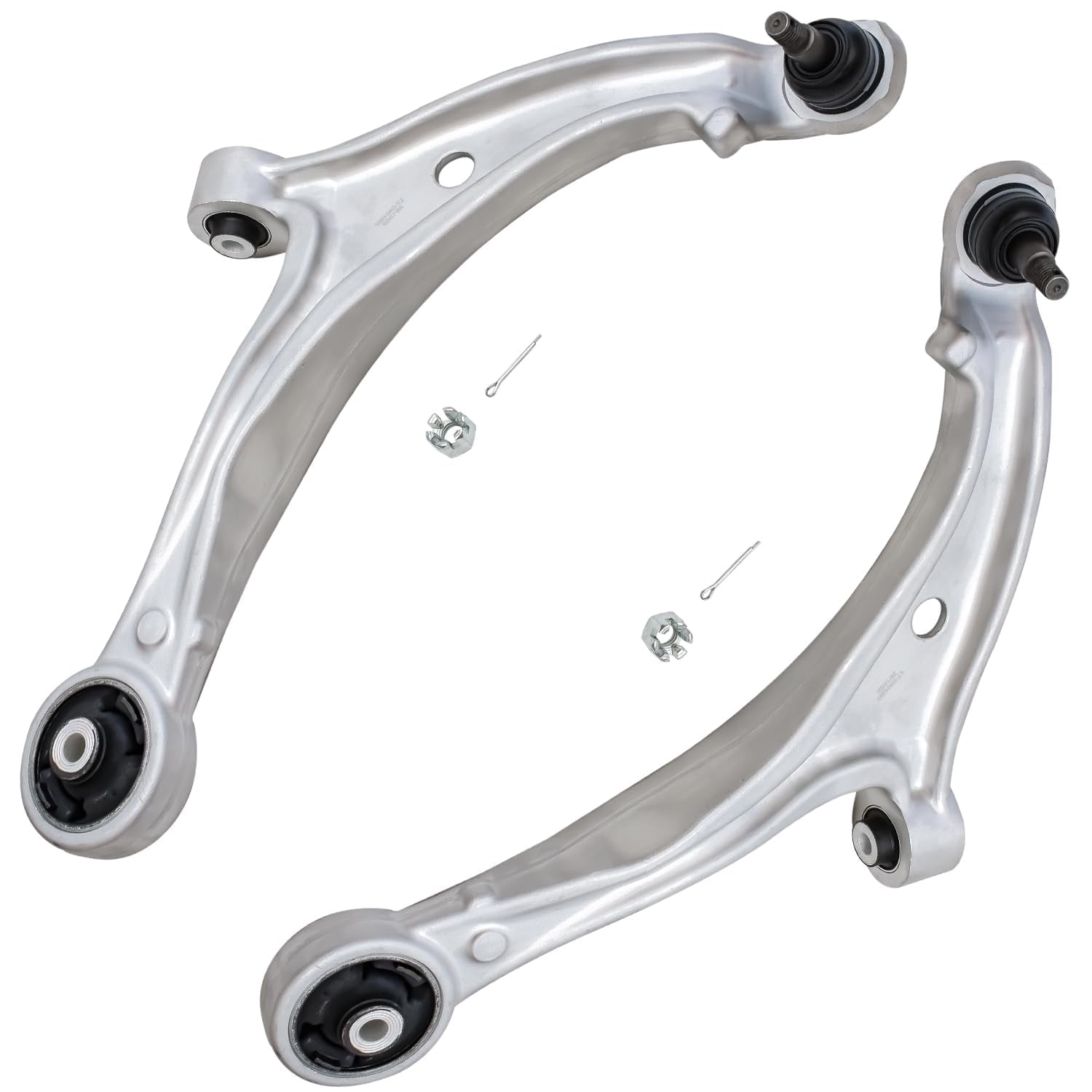 Detroit Axle - Front 10pc Suspension Kit for 05-10 Honda Odyssey 2005 2006 2007 2008 2009 2010, 2 Lower Control Arm with Ball Joints 4 Outer & Inner Tie Rod Ends 2 Sway Bar Links 2 Boots