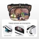 thumbnail image 5 of Disketp Bottle Glass Red Wine Riñonera de Doble Capa, Bolsa de Cintura Ajustable para Viajes, Correr y Senderismo, Riñonera Ligera para Hombre y Mujer, 5 of 9