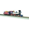 thumbnail image 2 of Bachmann-4-4-0 w/Wood Tender Load - Sound & DCC -- Central Pacific Jupiter (silv, 2 of 2