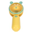 thumbnail image 1 of Ventilador de mano con forma de oso, Mini ventilador portátil recargable por USB con mango ergonómico, para viaje a casa, 1 of 12
