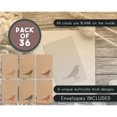 thumbnail image 3 of 36 Pack All Occasions Assorted Blank Note Cards Greeting Cards Bulk Box Set - 6 Colorful Rustic Bird Designs - Blank on the Inside Notecards with Envelopes Included - 4 x 6 inches, 3 of 7