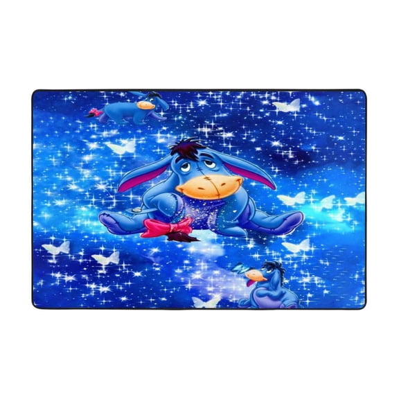 Ee-Yore Area Rug Cartoon Rugs Non-Slip Soft Carpet Soft Floor Mats For Home Decor Living Room Bedroom Mat 36"X24"