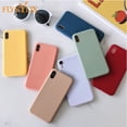 thumbnail image 2 of Funda de teléfono de silicona mate para Huawei P30 P40 P20 Lite P10 Mate 20 Mate 30 Mate 10 Lite Pro Soft TPU Color caramelo contraportada Coque Tan Jianjun unisex, 2 of 2