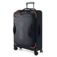 thumbnail image 2 of New York Xpress 26" Softside Medium Checked Luggage, Lightweight Water-Resistant Upright Suitcase with Wheels, Blue - TA8353, 2 of 11