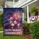 thumbnail image 4 of Independence Day Garden Flag Linen Garden Flag Border Outdoor Patio Decorative Flags Holiday Celebration Hanging Flag, 4 of 7