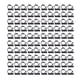 thumbnail image 2 of 100 Uds Clips De Cable Ajustables Abrazaderas De Gestión De Cables Autoadhesivos Soporte De Brida De Cable De Nailon PA66 Negro, 2 of 7