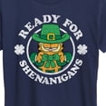 thumbnail image 3 of Garfield - Ready For Shenanigans - Women's Short Sleeve Graphic T-Shirt, 3 of 5