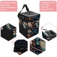 thumbnail image 2 of Owl Foldable Car Trash Can Mini Trash Can with Lid Leak-Proof Hanging Storage Bag - Car Garbage Can, 2 of 6