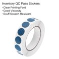 thumbnail image 4 of Inventory QC Stickers Labels 13mm/0.5" Blue for Inventory Warehouse Stock 2 Roll 2000 Piece, 4 of 5