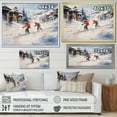 thumbnail image 4 of Designart "Glimpses of Whistler in Canada V" Sports Wall Art Living Room, 4 of 5