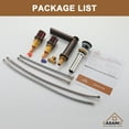 thumbnail image 6 of CASAINC 8 in. Widespread Double Handle Bathroom Faucet with Pop-Up Drain in Spot Resist Brown Bronze, 6 of 11