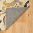 thumbnail image 5 of Trio Branches Ivory Multi Area Rug 5x7 Transitional Contemporary Design, 5 of 5