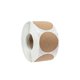 thumbnail image 3 of 2 pegatinas de papel kraft marrón natural (500 por rollo): pegatinas redondas en blanco, etiquetas para tarros y conservas, etiquetas de precios TUNC Sencillez, 3 of 3
