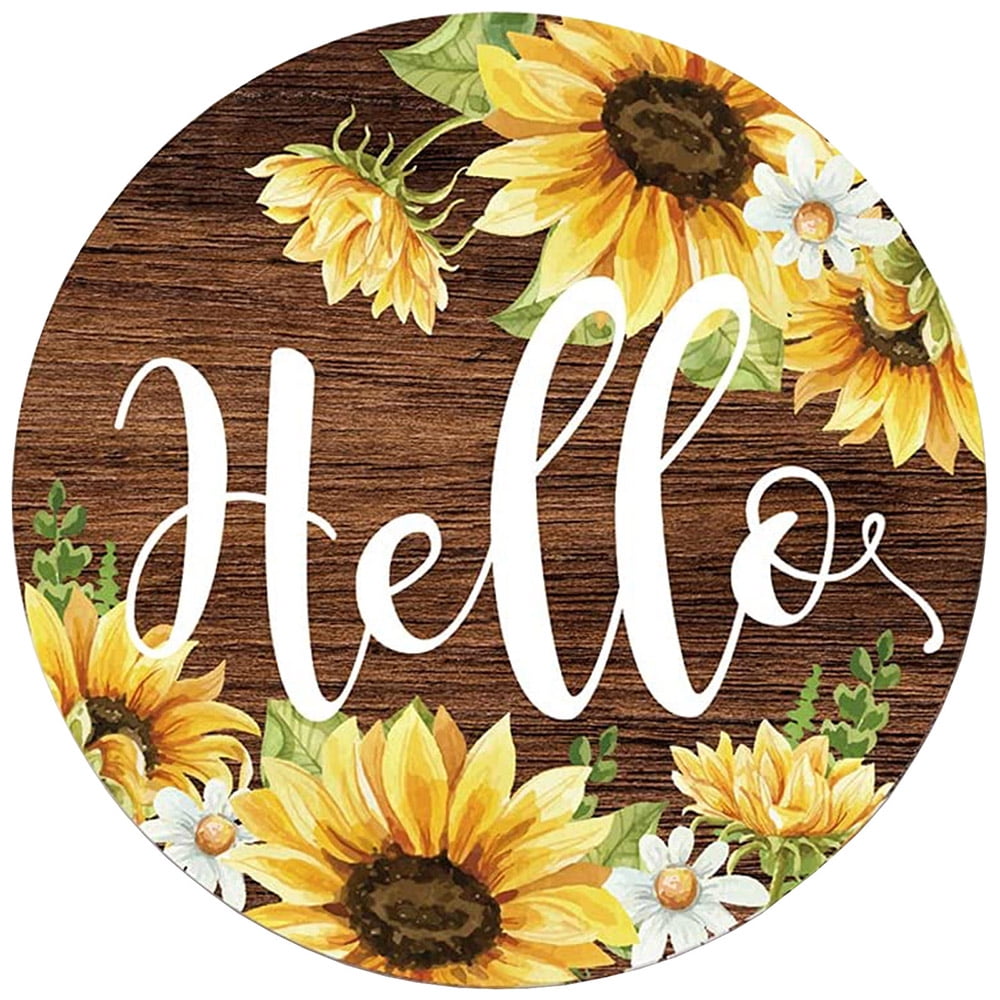 Welcome,rustic,sunflower,porch-sign,home decor,twine,wood sign,handpainted 