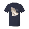 thumbnail image 2 of Wild Bobby, Praying Hands God Grant me the Serenity Courage Wisdom, Inspirational/Christian, Men's Graphic Tees, Navy, 5XL, 2 of 3