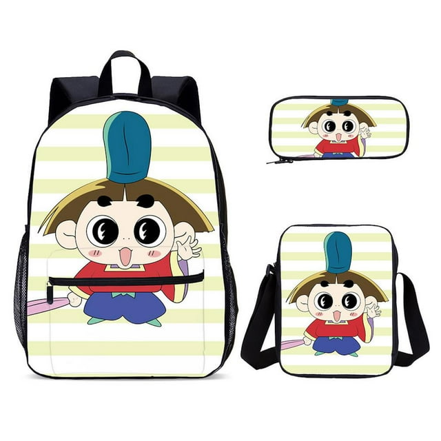 Set de mochila Prince Anime casual con bolsa para lápices
