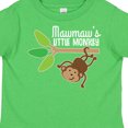 thumbnail image 4 of Inktastic Mawmaw Little Monkey Grandchild Boys or Girls Toddler T-Shirt, 4 of 5