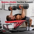 thumbnail image 6 of NICEPEOPLE Adjustable Weight Bench with Headrest，Dual-Support Workout Bench with 10 Backrests and 660LBS Weight Capacity, 6 of 9