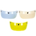 thumbnail image 2 of Universal Motorcycle 3 Snap-Button Visor Flip Up Down Open Face Wind, 2 of 6