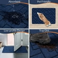 thumbnail image 3 of Walensee Indoor Doormat, Front Door Mat for Entrance, 20"x32" Navy, 3 of 8