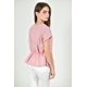 thumbnail image 3 of Blusa de corte asimetrico Roman Fashion /Juvenil, 5107 (Rojo) rojo M, 3 of 4
