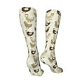 thumbnail image 3 of Naloa Chicken Cartoon High Stockings Women Thigh High Stockings Over Knee Long Stockings-One Size, 3 of 8