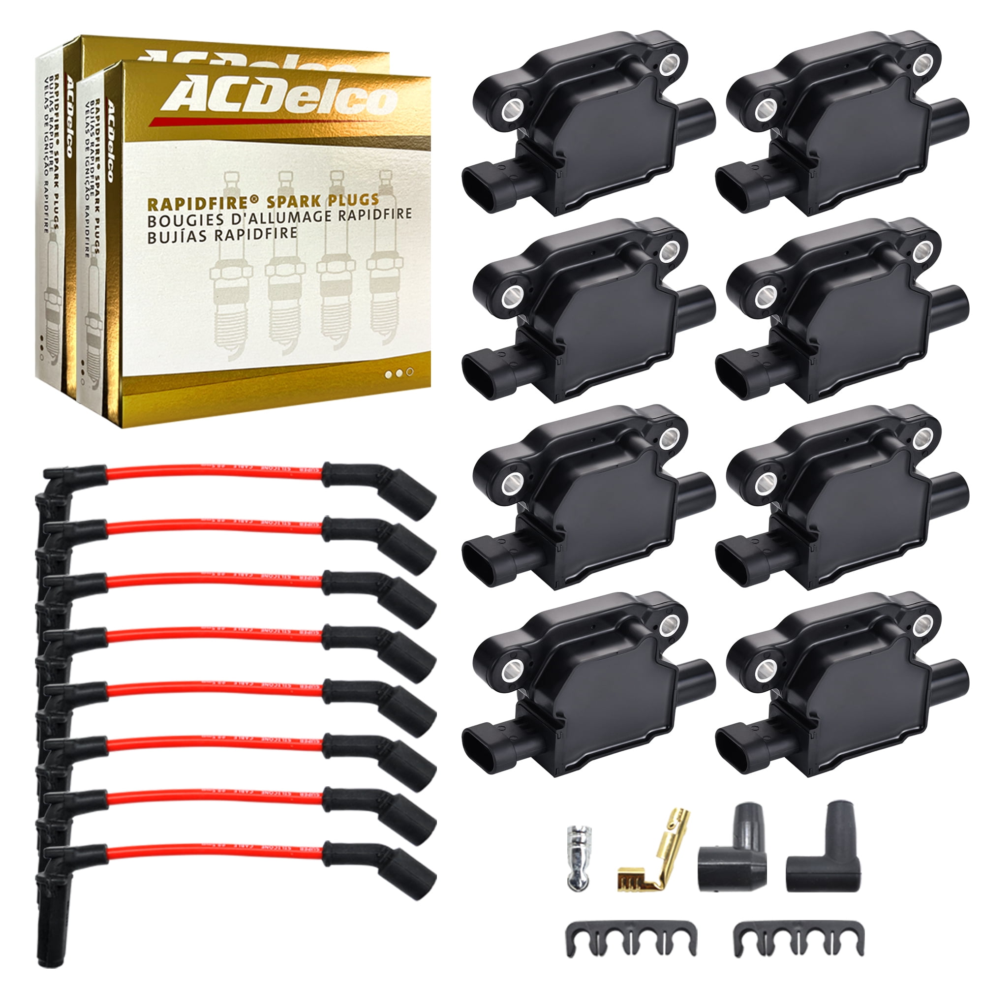 AZHZ UF-725 Automotive Replacement Ignition Coil Pack Set of Fit for  Spark 2013-2014｜オイル、バッテリーメンテナンス用品