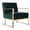 Green (Velvet), variant on Pangea Home Dexter Lounge Chair Velvet Navy