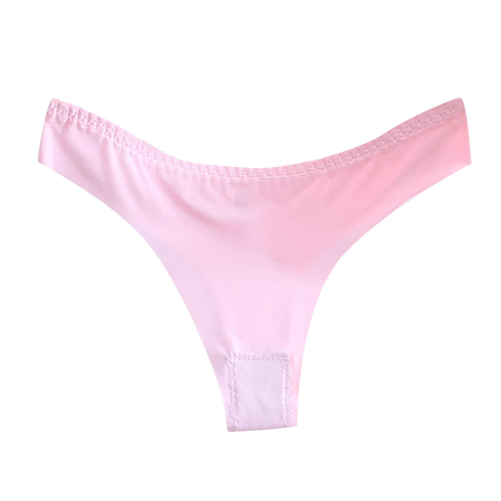 LBECLEY Dark Panties for Women Double Strap Thong Low Waist Double Cotton T Shape  Panties Panties Bikini Cute Women Underwear Set Hot Pink Xxl 