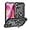 Black, variant on Case for iPhone 16 Pro,Military Car Holder [Built-in Kickstand] Metal Ring Dual-Layer Heavy Duty TPU+PC Shockproof Protection Phone Case for iPhone 16 Pro,6.3 Inch 2024 (Rose Gold)
