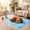 50*35cm, variant on LiUMX Pet Cooling Mat Breathable Ice Silk, Blue Polyester Chill Pad for Dogs and Cats, Non-Slip, Scratch-Resistant, Washer-Washable All-Season Double Use Sleeping Pad