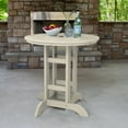 thumbnail image 2 of Highwood 36" Round Dining Table - Counter Height, Outdoor, Eco-friendly, Synthetic Wood, 2 of 4