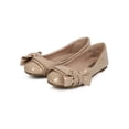 thumbnail image 5 of New Girl Soda Moby-2S Patent Round Toe Slip On Bow Ballet Flat Size 9 - 4, 5 of 5