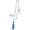 Blue, variant on Showman Premium Diamond Cowboy Knot Halter w/ Lead (Green)