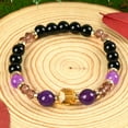 thumbnail image 6 of JUSIP Prosperity & Wealth Beaded Bracelet - Empathy Protection Jewelry Gift with Citrine & Stones, 5.9-7.87" - Brings Serenity & Good Luck, 6 of 7