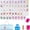 Candy Carnival, variant on 4 Layer Mahjong Tiles, 160 Pcs Premium Acrylic American Set with Exquisite Carrying Bag, Clear Engraved Western Game with Dice for Adults, Portable Home Travel Social Gathering