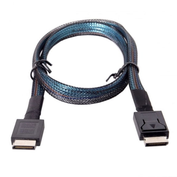 Xiwai Cable OCuLink PCIe PCI-Express SFF-8611 4i to OCuLink SFF-8611 SSD Data Active Cable 50cm