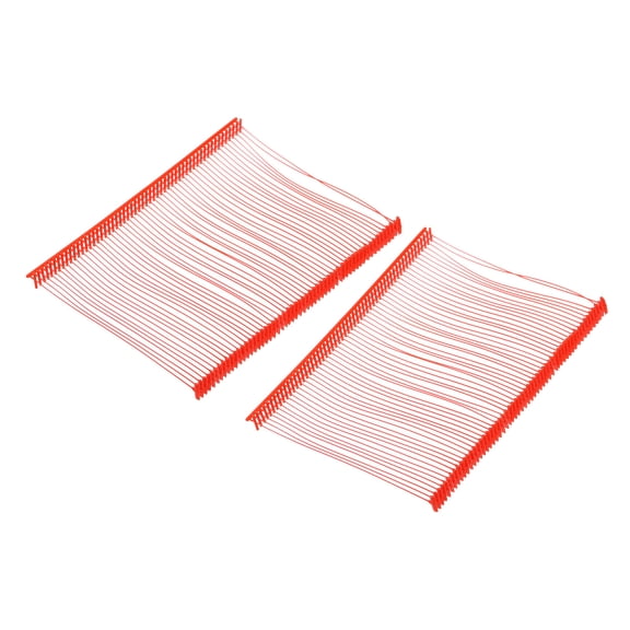 Uxcell 3000Pcs Standard Tag Gun Fasteners 3.1x0.3" Red Garment Tag Barbs Attachments